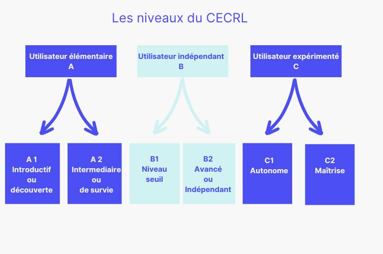 Les niveaux de langues selon le CECRL